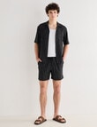 Tarnish Essex Stripe Short, Black product photo View 03 S