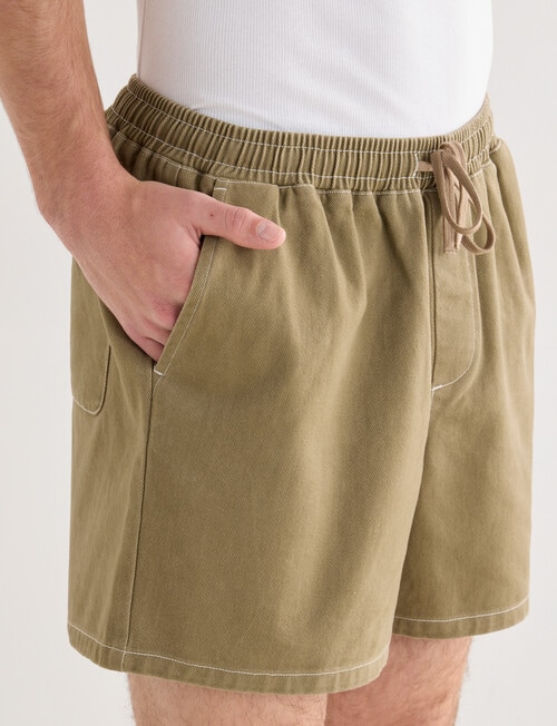 Tarnish Bowery Short, Tan product photo View 04 L