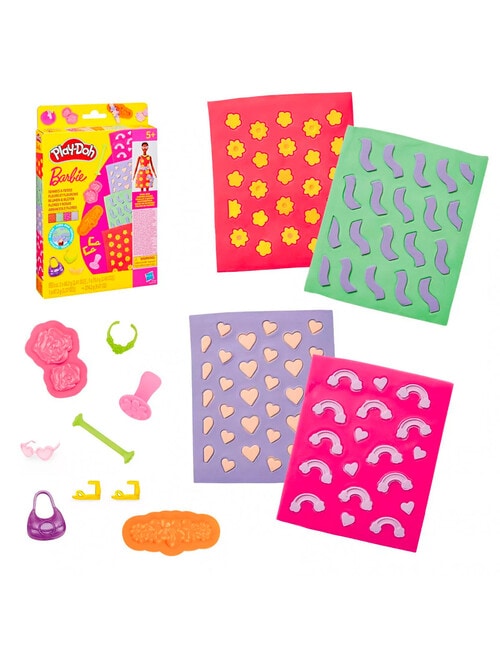 Playdoh Barbie Designer Patterns Packs, Assorted product photo