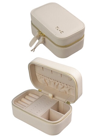 Tender Love + Carry Rectangle Jewellery Case, Oat product photo