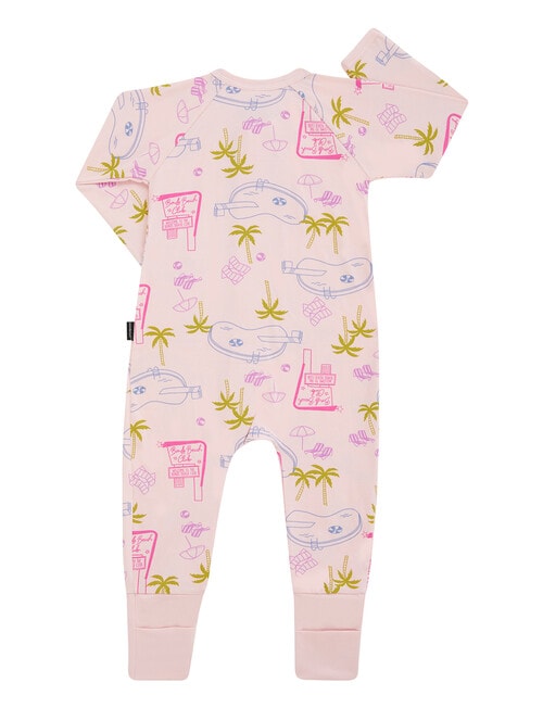 Bonds Zippy Vacay Wondersuit, Purple product photo View 02 L