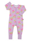 Bonds Zippy Floral Wondersuit, Purple product photo