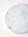 Amy Piper Mia Marble Trivet, 18cm, White product photo View 02 S