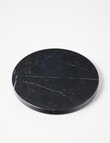 Amy Piper Mia Marble Trivet, 18cm, Black product photo