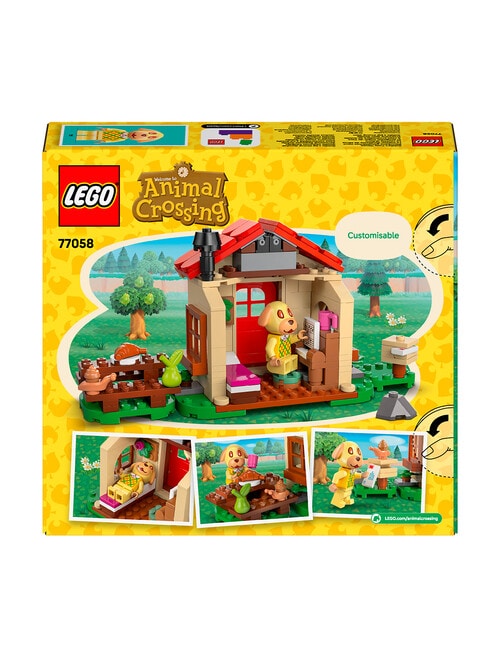 LEGO Animal Crossing Animal Crossing Goldie's Cozy House, 77058 product photo View 12 L