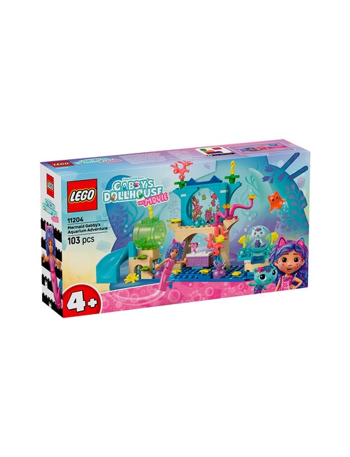 LEGO Gabbys Dollhouse Gabby's Dollhouse Mermaid Gabby's Aquarium Adventure, 11204 product photo View 08 L
