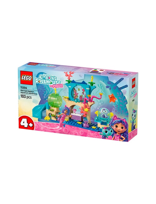 LEGO Gabbys Dollhouse Gabby's Dollhouse Mermaid Gabby's Aquarium Adventure, 11204 product photo View 09 L