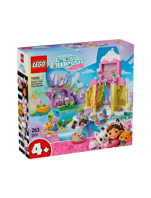 LEGO Gabbys Dollhouse Gabby's Dollhouse Sweet Treat Mountain & Kitty Garden, 11205 product photo View 10 L