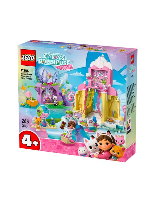 LEGO Gabbys Dollhouse Gabby's Dollhouse Sweet Treat Mountain & Kitty Garden, 11205 product photo View 11 L