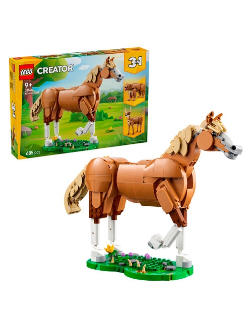 LEGO Creator 3-in-1 Creator Beautiful Horse, 31166 product photo