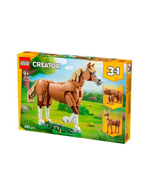 LEGO Creator 3-in-1 Creator Beautiful Horse, 31166 product photo View 09 L