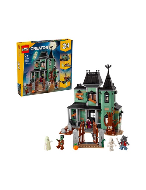 LEGO Creator 3-in-1 Creator Haunted Mansion, 31167 product photo