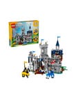 LEGO Creator 3-in-1 Creator Medieval Horse Knight Castle, 31168 product photo