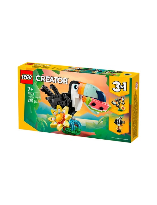 LEGO Creator 3-in-1 Creator Wild Animals: Tropical Toucan, 31173 product photo View 08 L