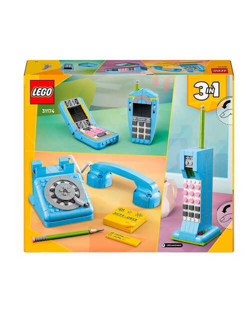 LEGO Creator 3-in-1 Creator Retro Telephone, 31174 product photo View 11 L