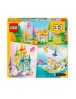 LEGO Creator 3-in-1 Creator Unicorn Castle, 31175 product photo View 09 S