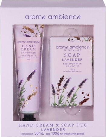 Ambiance Hand Cream Soap Duo, Lavender product photo