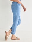 Ella J Diamante Denim Crop Pants, Vintage product photo View 05 S
