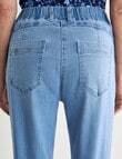 Ella J Diamante Denim Crop Pants, Vintage product photo View 09 S