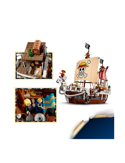 LEGO ONE PIECE The Going Merry Pirate Ship, 75639 product photo View 03 L