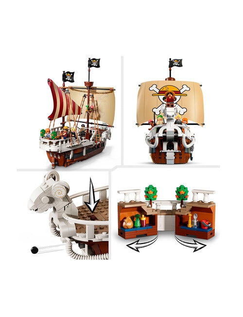 LEGO ONE PIECE ONE PIECE The Going Merry Pirate Ship, 75639 product photo View 04 L