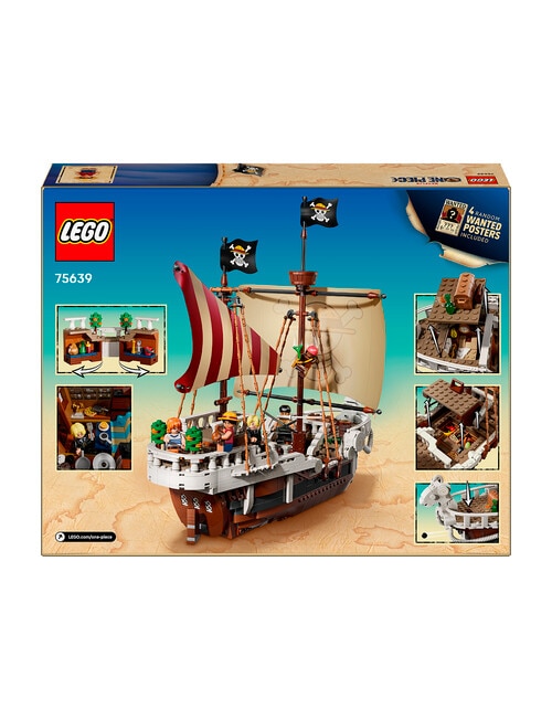 LEGO ONE PIECE The Going Merry Pirate Ship, 75639 product photo View 17 L