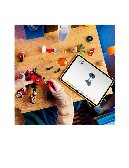 LEGO Sonic Sonic Knuckles vs. Dr. Eggman Egg Crusher Mech, 77005 product photo View 09 L