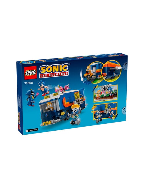LEGO Sonic Sonic Team Sonic Command Truck, 77006 product photo View 12 L
