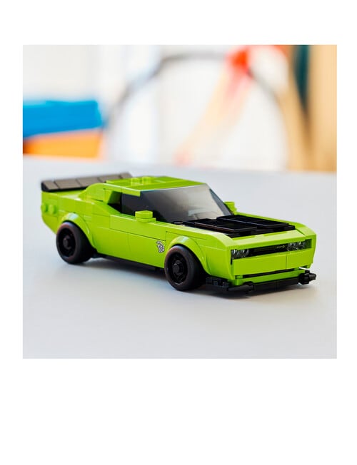 LEGO Speed Champions Dodge Challenger Hellcat SportsCar product photo View 03 L