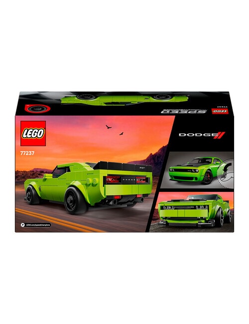 LEGO Speed Champions Dodge Challenger Hellcat SportsCar product photo View 09 L
