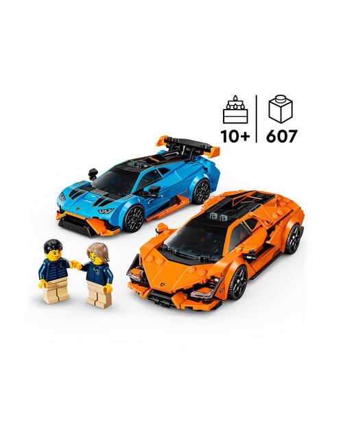 LEGO Speed Champions Lamborghini Revuelto & Huracan product photo View 08 L