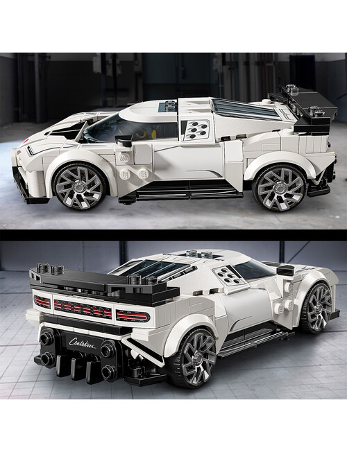 LEGO Speed Champions Speed Champions Bugatti Centodieci Hyper Sports Car, 77240 product photo View 06 L