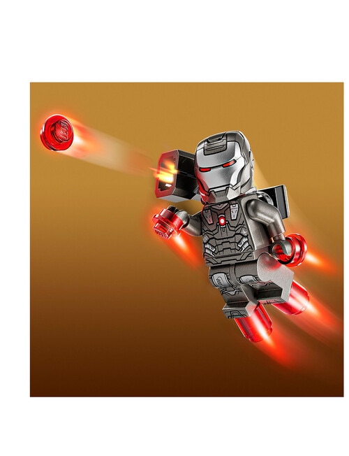 LEGO Superheroes Super Heroes Marvel Iron Man & War Machine vs. Hammer Drones, 76320 product photo View 04 L