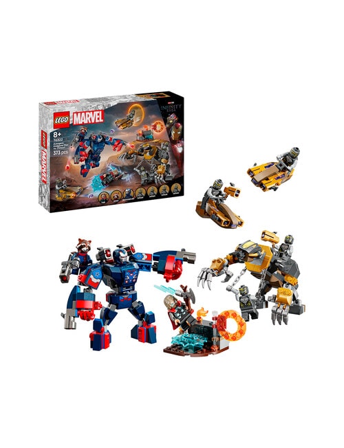 LEGO Superheroes Super Heroes Marvel Avengers: Endgame Thor vs. Chitauri, 76322 product photo