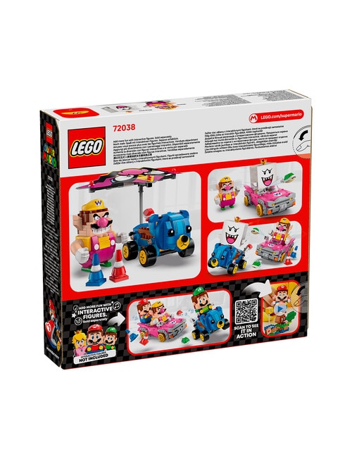 LEGO Super Mario Super Mario Kart, Wario & King Boo, 72038 product photo View 11 L