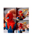 LEGO Superheroes Super Heroes Marvel Iron Spider-Man Bust, 76326 product photo View 06 S