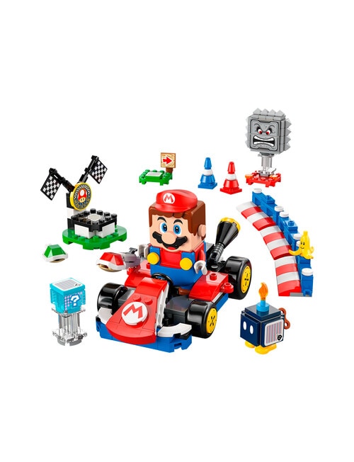 LEGO Super Mario Super Mario Kart Interactive LEGO® Mario & Standard Kart, 72043 product photo View 02 L