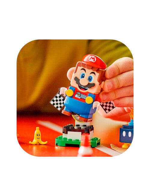 LEGO Super Mario Super Mario Kart Interactive LEGO® Mario & Standard Kart, 72043 product photo View 06 L