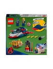 LEGO Superheroes Super Heroes Marvel Captain America vs. Thanos, 76319 product photo View 13 S