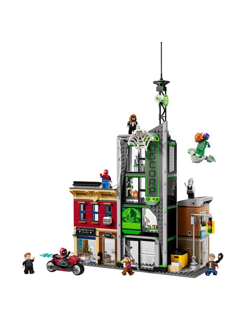 LEGO Superheroes Super Heroes Marvel Spider-Man vs. Oscorp, 76324 product photo View 02 L