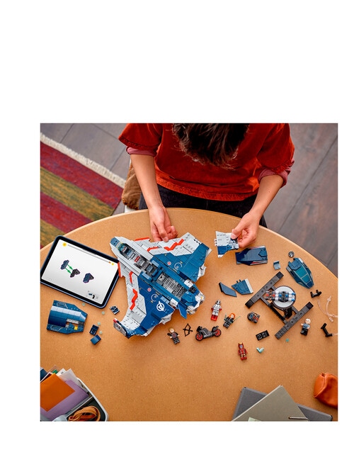 LEGO Superheroes SuperHeroes Marrvel Avengers Age of Ultron Quinjet product photo View 17 L