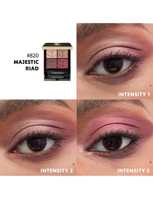 Yves Saint Laurent Couture Mini Clutch Quad Eyeshadow Palette, 820 Majestic Riad product photo View 06 L
