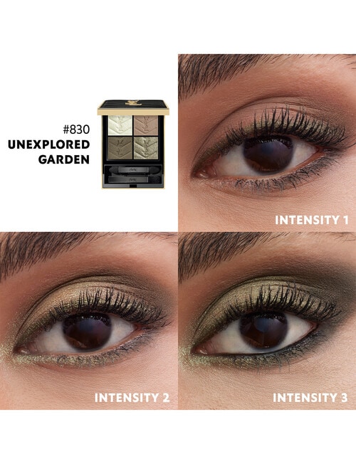Yves Saint Laurent Couture Mini Clutch Quad Eyeshadow Palette 830, Unexplored Garden product photo View 05 L