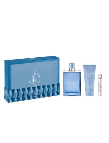 Jimmy Choo Man Aqua 100ml EDT Set, 3-Piece - Gift Sets