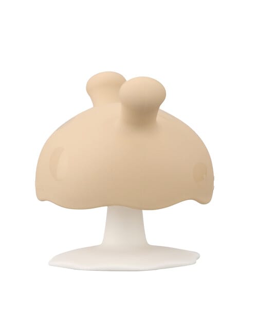 Mombella Mushroom Soothing Teether, Beige product photo View 02 L