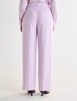 Oliver Black Straight Leg Regular Pant, Lilac product photo View 02 S
