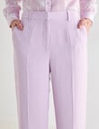 Oliver Black Straight Leg Regular Pant, Lilac product photo View 04 S