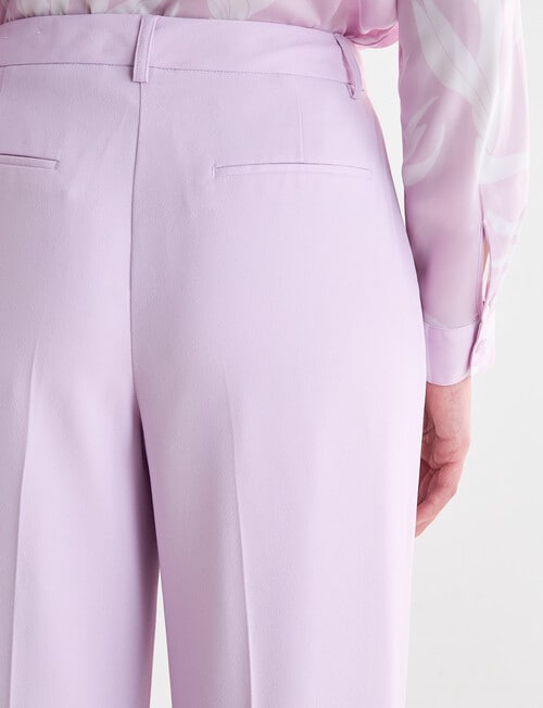 Oliver Black Straight Leg Regular Pant, Lilac product photo View 05 L