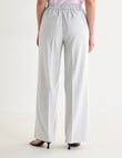 Oliver Black Wide Leg Regular Pant, Silver product photo View 02 S