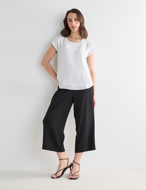 Oliver Black Dress Culotte, Black product photo View 03 L